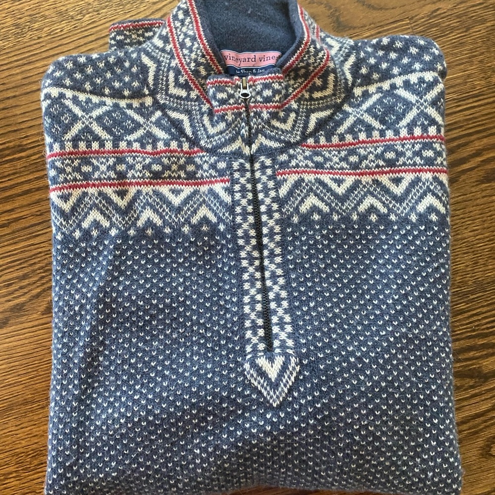 Vintage Vineyard Vines baby alpaca sweater! Size XL!